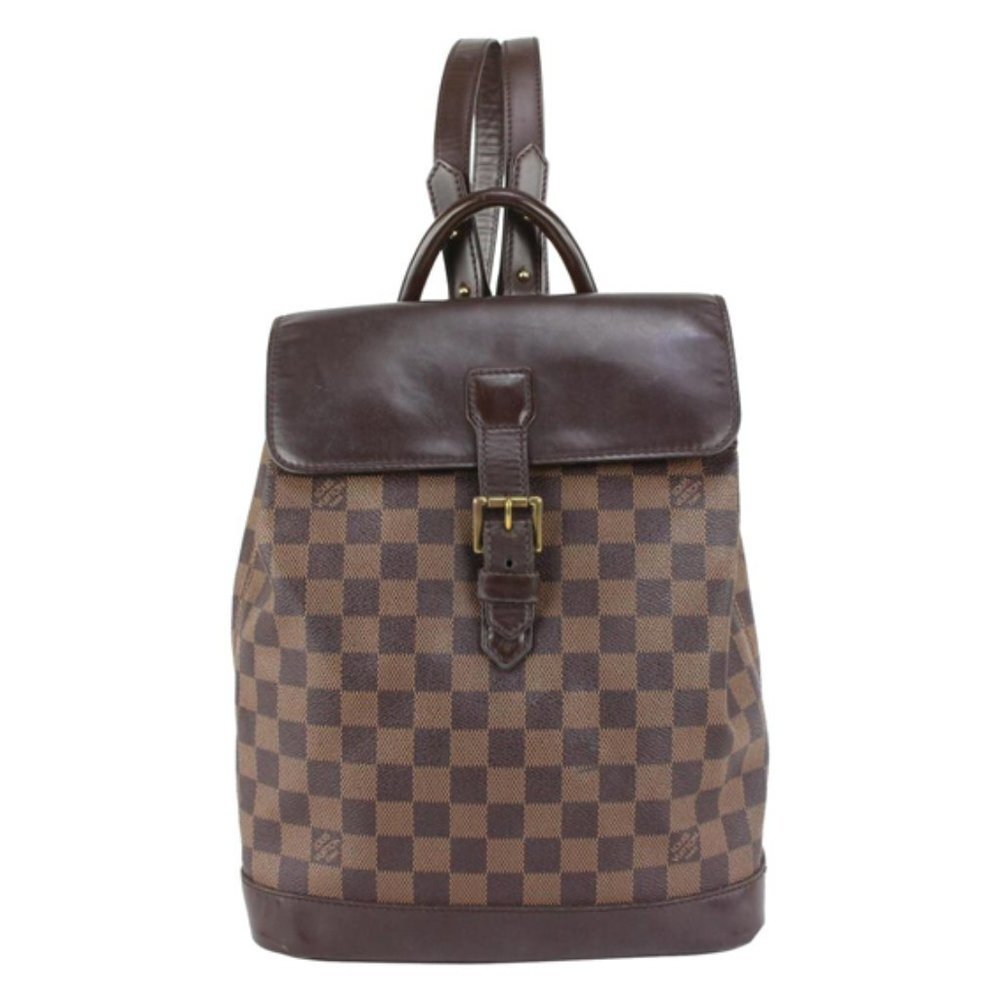 Louis Vuitton Damier Ebene Soho Backpack 12lv2